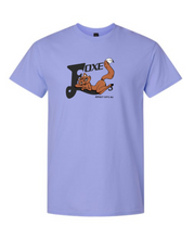 Load image into Gallery viewer, FOXES REUNION OFFICIAL T-SHIRT g-3000-Lavender-Red or Royal blue