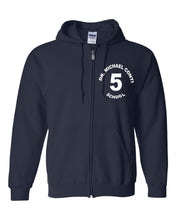 Load image into Gallery viewer, Dr. Michael Conti P.S. 5 Full zip hoodie