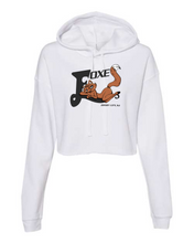 Load image into Gallery viewer, FOXES REUNION OFFICIAL BELLA + CANVAS Women's Crop Hoodie Sweatshirt - 7502
