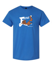 Load image into Gallery viewer, FOXES REUNION OFFICIAL T-SHIRT g-3000-Lavender-Red or Royal blue
