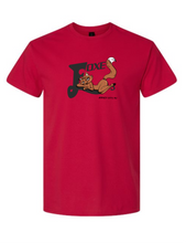 Load image into Gallery viewer, FOXES REUNION OFFICIAL T-SHIRT g-3000-Lavender-Red or Royal blue
